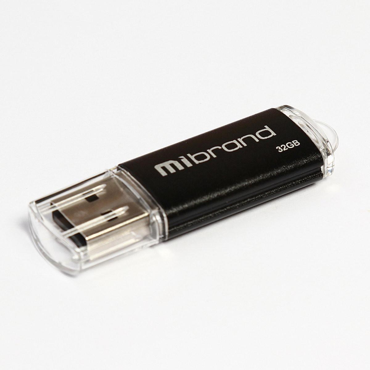 Flash Mibrand USB 2.0 Cougar 32Gb Black (29caa1-15528) - фото 1