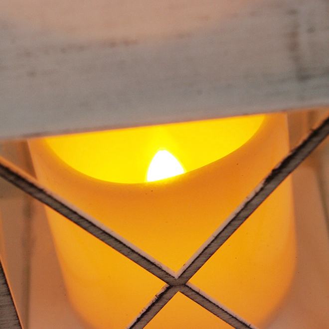 Свічник-ліхтар зі свічкою LED OR-PL6050A-1 Чорно-білий (45477) - фото 3 Свічник-ліхтар зі свічкою LED OR-PL6050A-1 Чорно-білий (45477) - фото 3