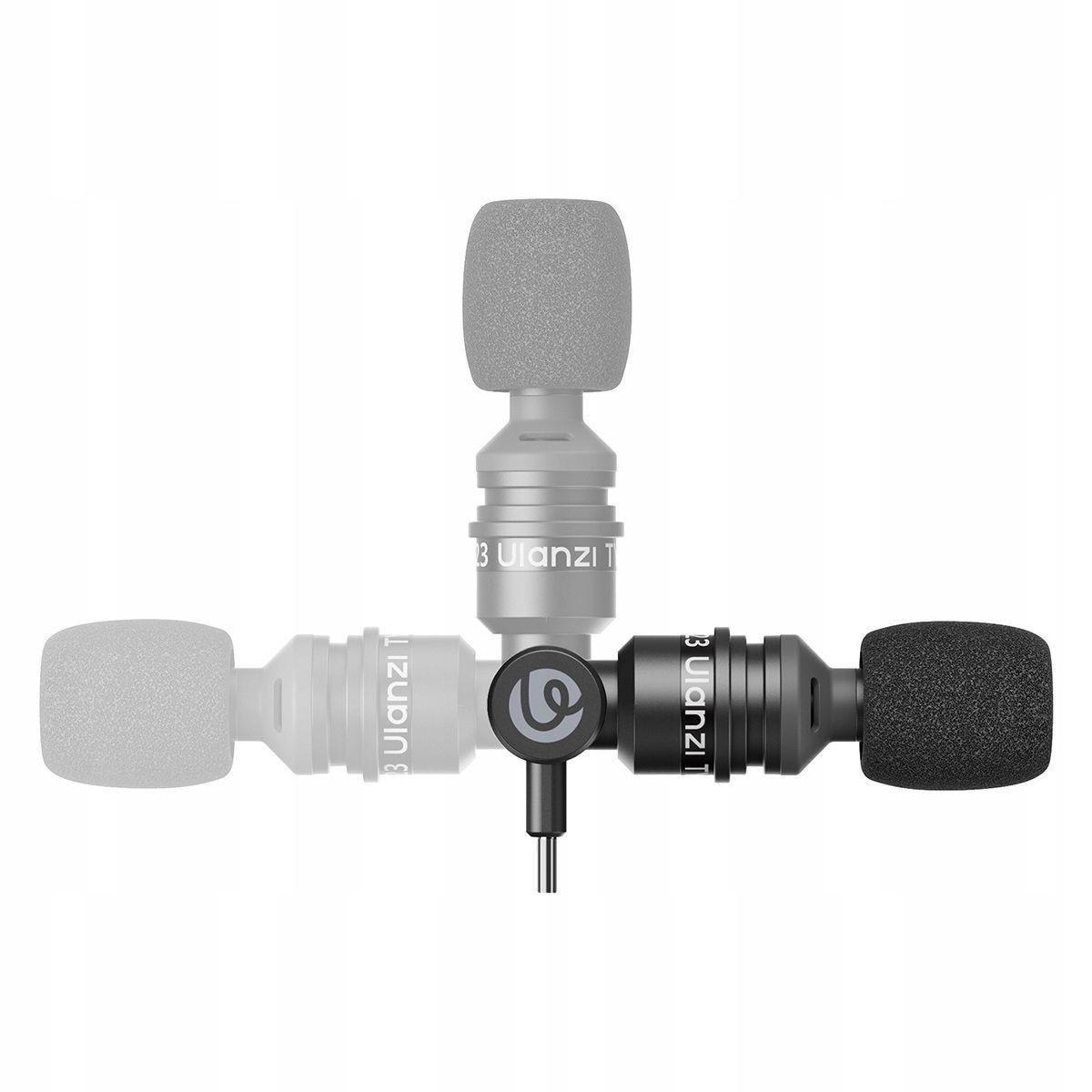 Мікрофон міні Type-C USB-C Ulanzi AM23 для Osmo Action телефона/ноутбука (2643345538) - фото 2