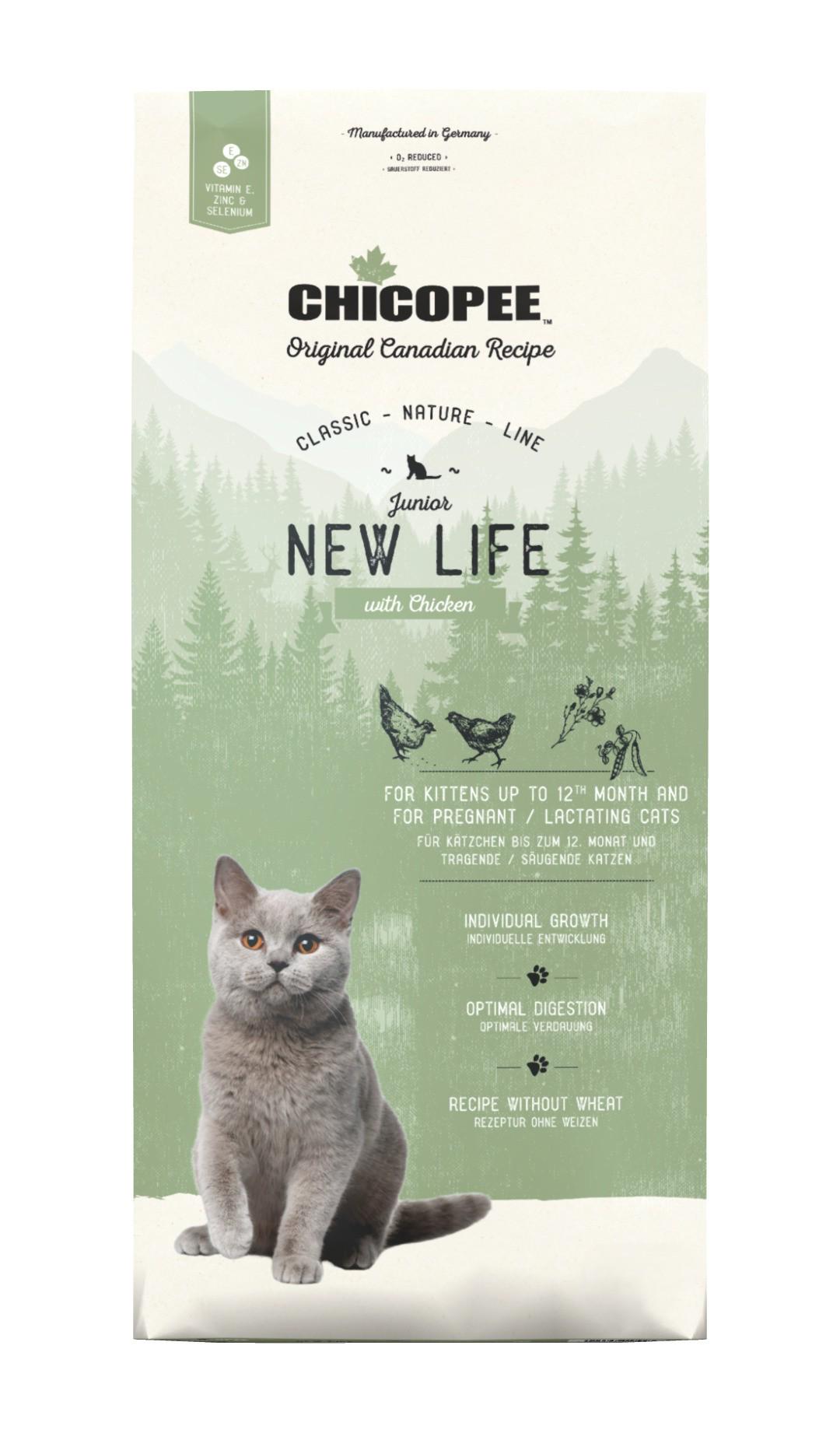 Корм сухой для котят Chicopee Classic Nature Line 400 г
