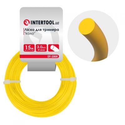 Ліска для тримера Intertool DT-2305 коло 3,0 мм x 15 м - фото 3