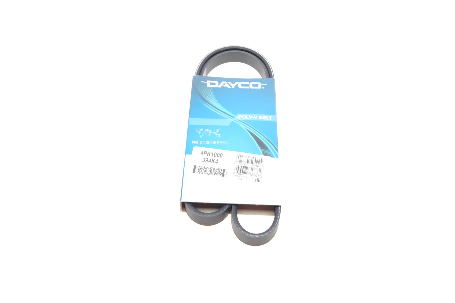 Ремінь генератора DAYCO для Mazda 323 89-04/Mitsubishi Pajero II 94-99 (4PK1000)