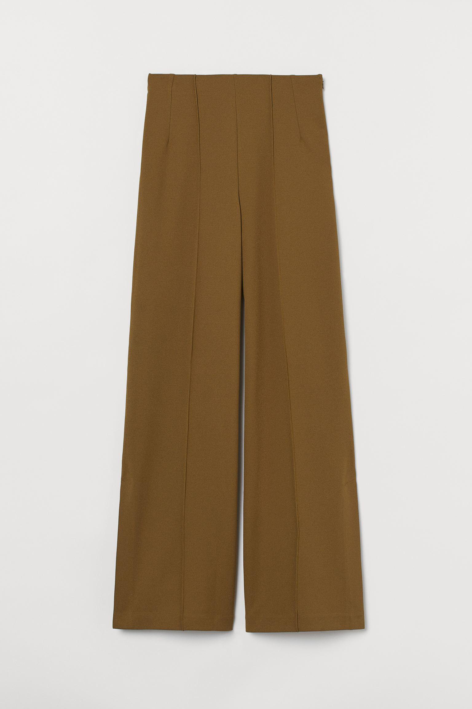 Брюки H&M L Оливковый (14078608671)