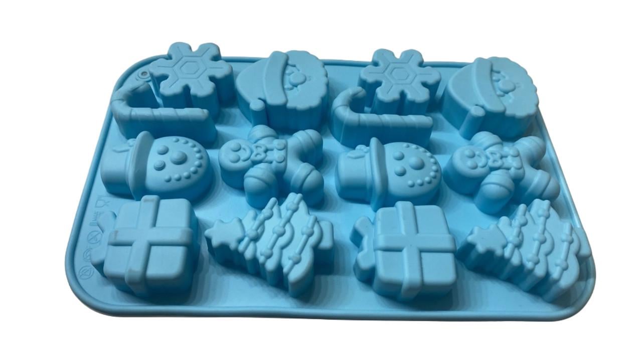 Форма силіконова для цукерок Новий рік 14 шт. (2680606146)