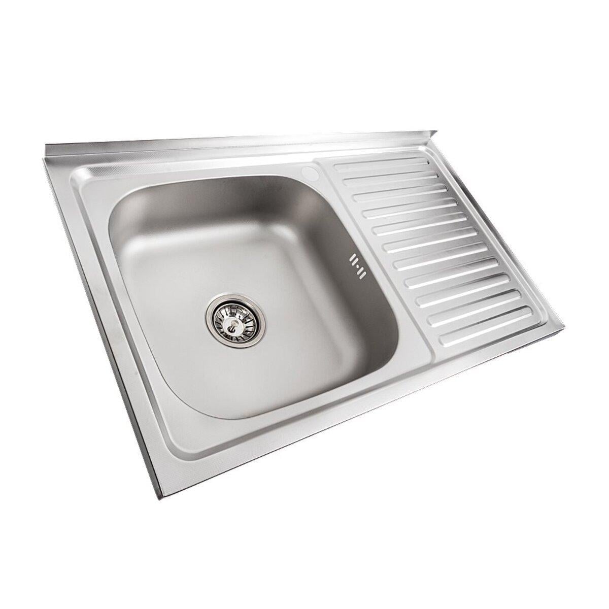 Мойка для кухни Valeso Декор 8050 L 0,7/160 из нержавеющей стали (3120075941)
