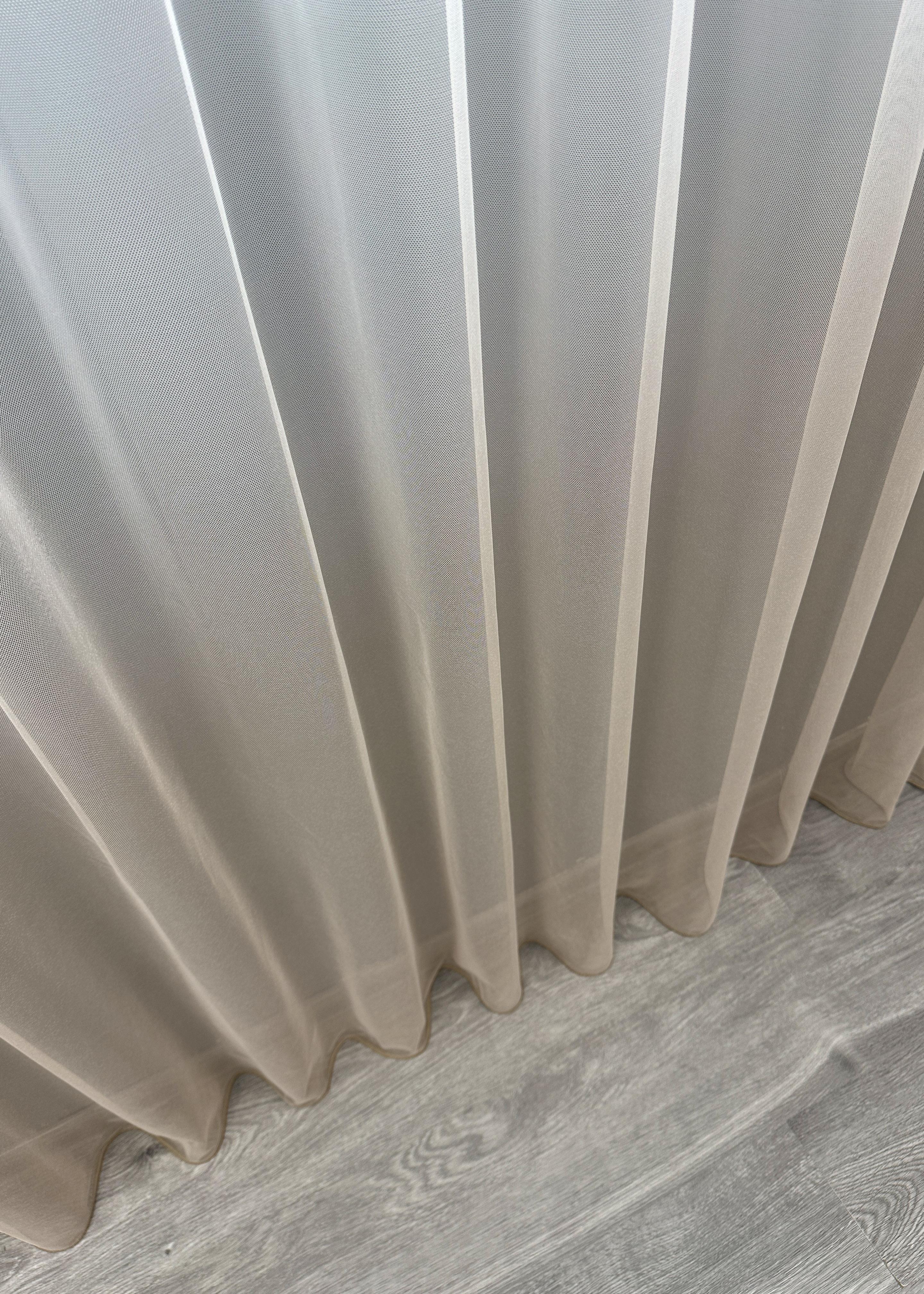 Тюль VR-Textil 1645т Грек-сетка омбре 300х270 см Капучино (42-0625) - фото 8 Тюль VR-Textil 1645т Грек-сетка омбре 300х270 см Капучино (42-0625) - фото 8