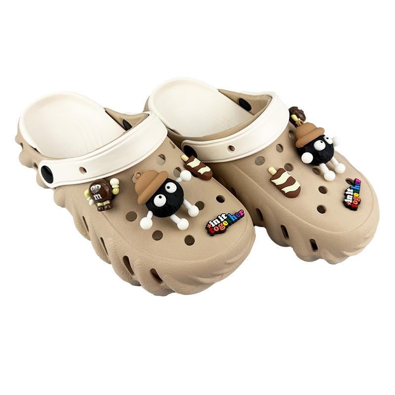 Сабо женские с джибитсами 161-381-2 p. 37 23-23,5 см Бежевый