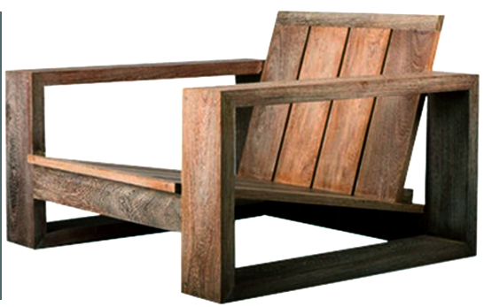 Кресло садовое из дерева Токтогул Мускат (КЕА-002507)