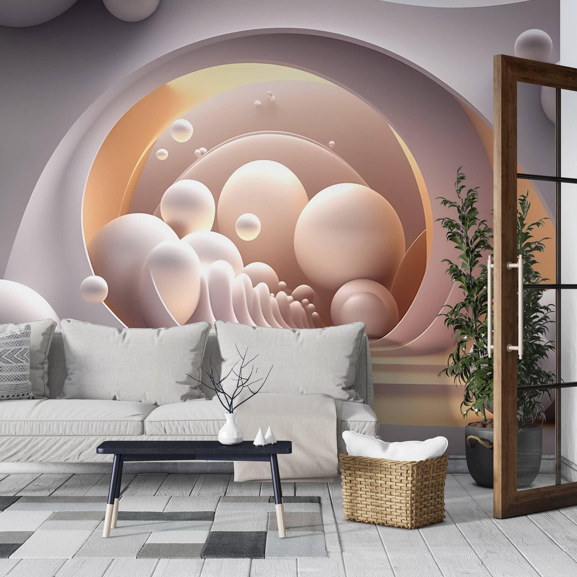 Фотообои флизелиновые Styleo Print-walls Тепло пространства 0490 300х200 см (Pw-0490)