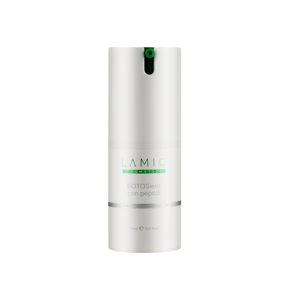 Сироватка для обличчя з пептидами Lamic Cosmetici BOTOSiero Con Peptidi 15 мл Сироватка для обличчя з пептидами Lamic Cosmetici BOTOSiero Con Peptidi 15 мл