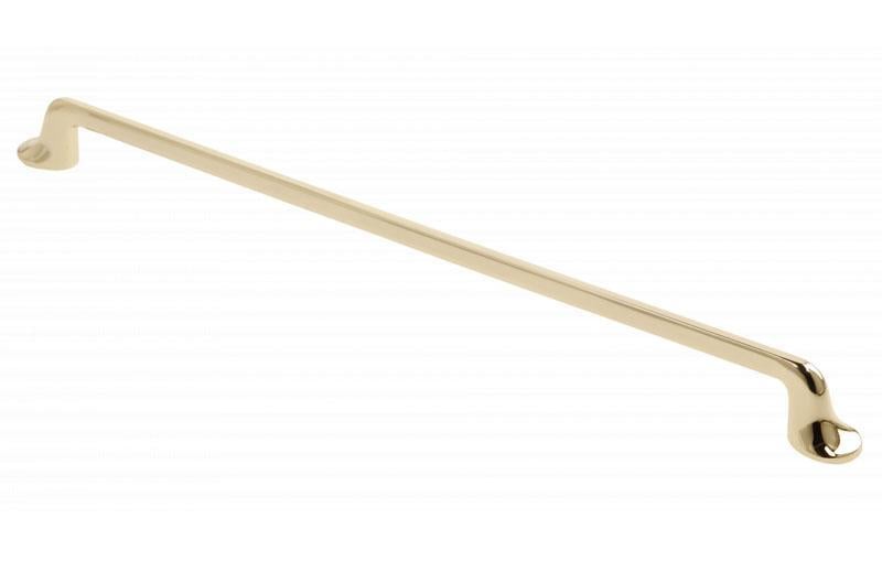 Мебельная ручка GTV FABRICIO C-192 мм L-225 мм Золотой блестящий (UZ-FABRICIO-192-03)