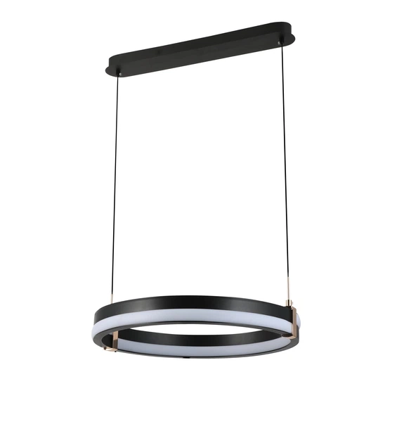 Подвесная LED люстра с пультом Valeso G 2919/500D 108W Черный/Золотой (SP000045638)