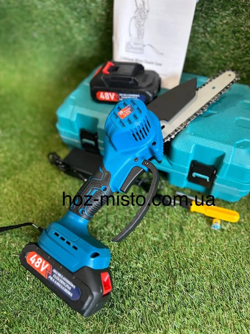 Мініпилка ланцюгова акумуляторна 48V 4 Аh шина 6" (28528877) - фото 5 Мініпилка ланцюгова акумуляторна 48V 4 Аh шина 6" (28528877) - фото 5