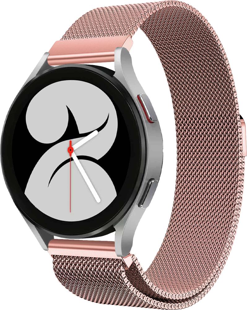 Ремешок Миланская Петля Milano для Galaxy Watch 4 40 мм Pink (22934-31)