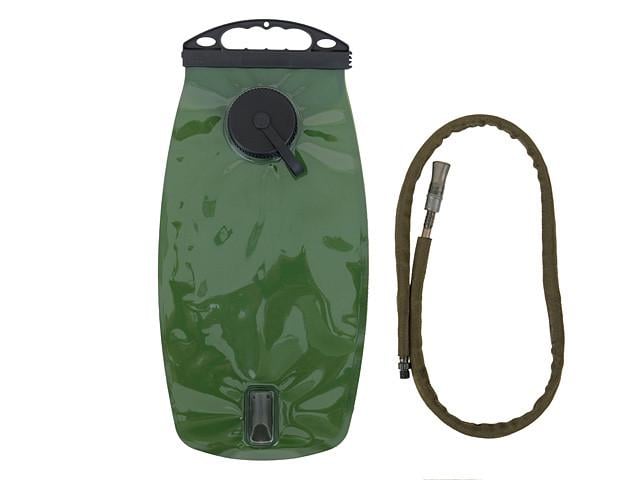 Система гидратации воды с мундштуком и запорным клапаном 3 л Оливковый (M51617076-OD)