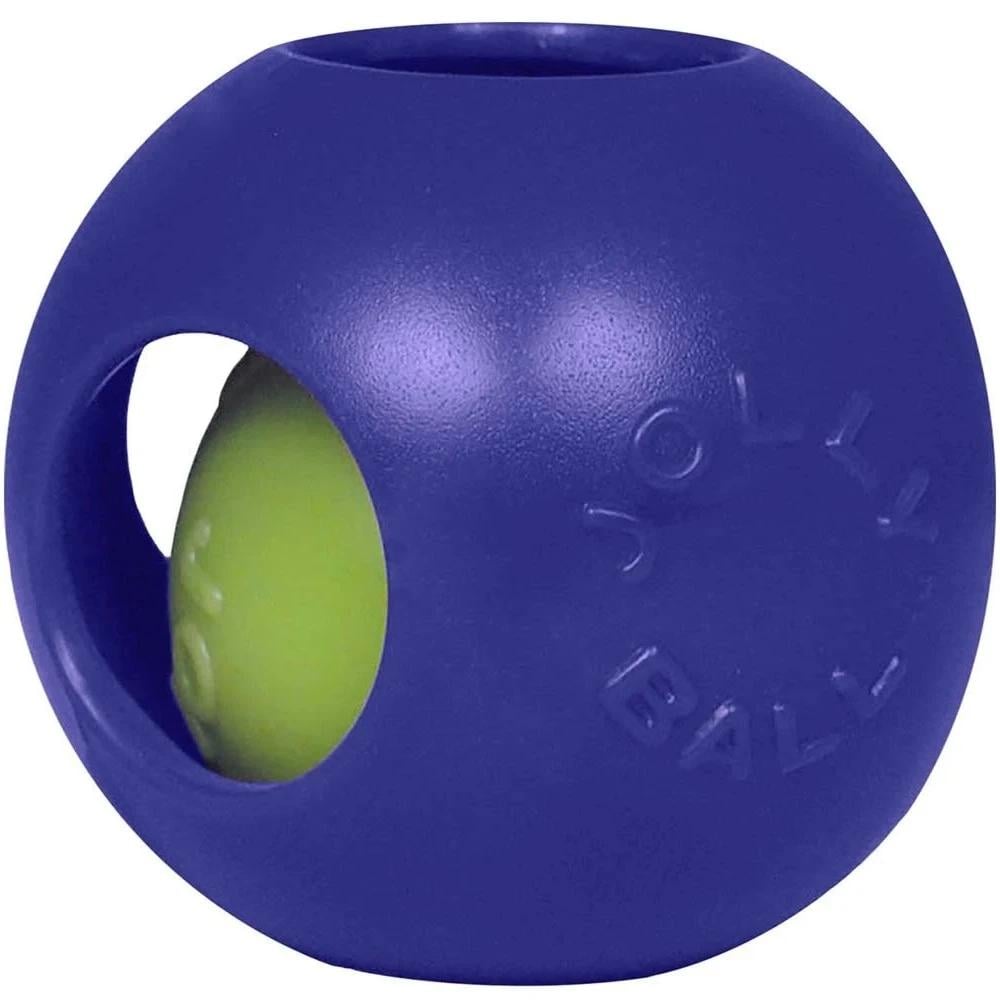 Іграшка для собак JOLLY PETS Teaser Ball 16 см Blue (1506BL) - фото 1 Іграшка для собак JOLLY PETS Teaser Ball 16 см Blue (1506BL) - фото 1