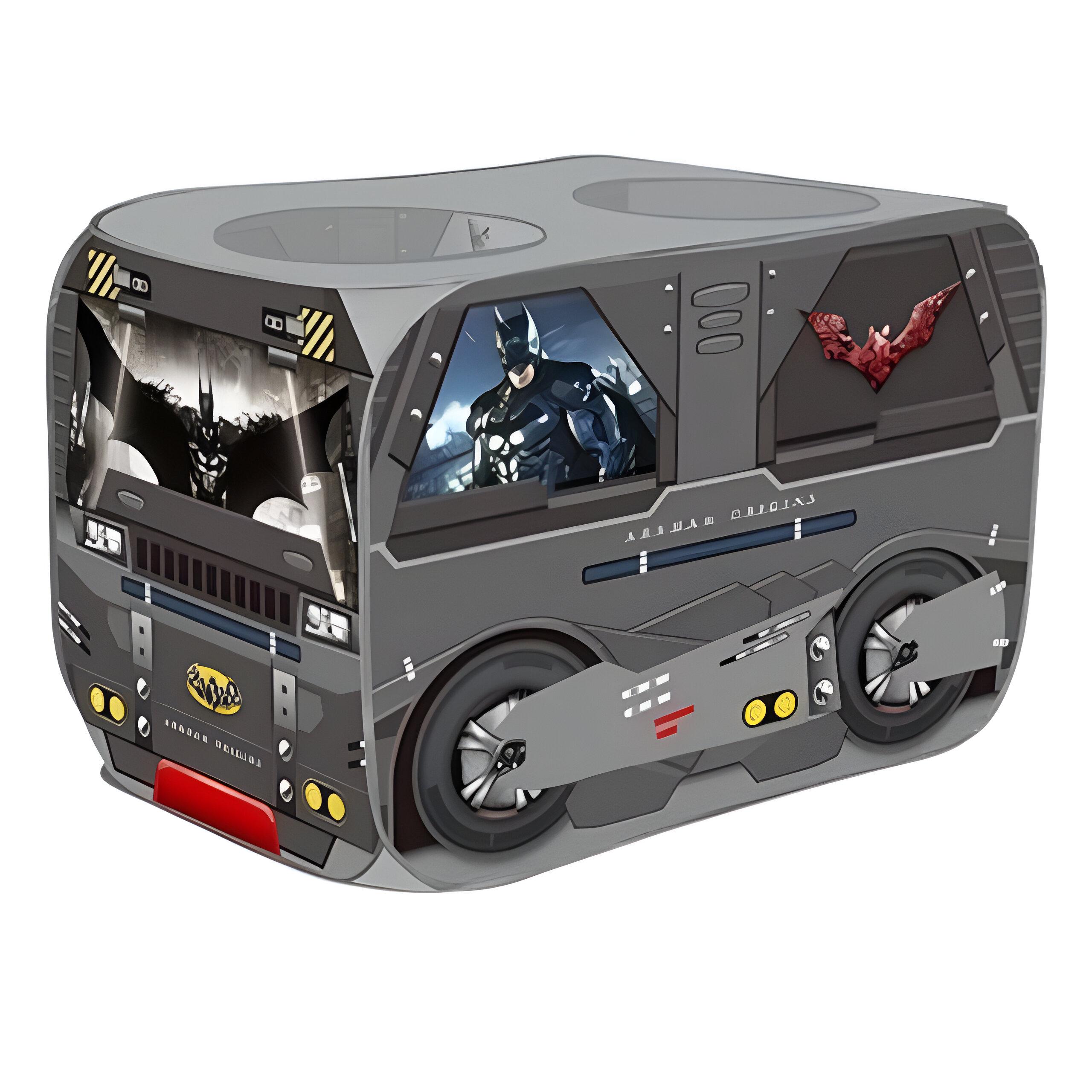 Игровая палатка-машина "Бэтмобиль" 333-203 110х70х72 см Черный Игровая палатка-машина "Бэтмобиль" 333-203 110х70х72 см Черный
