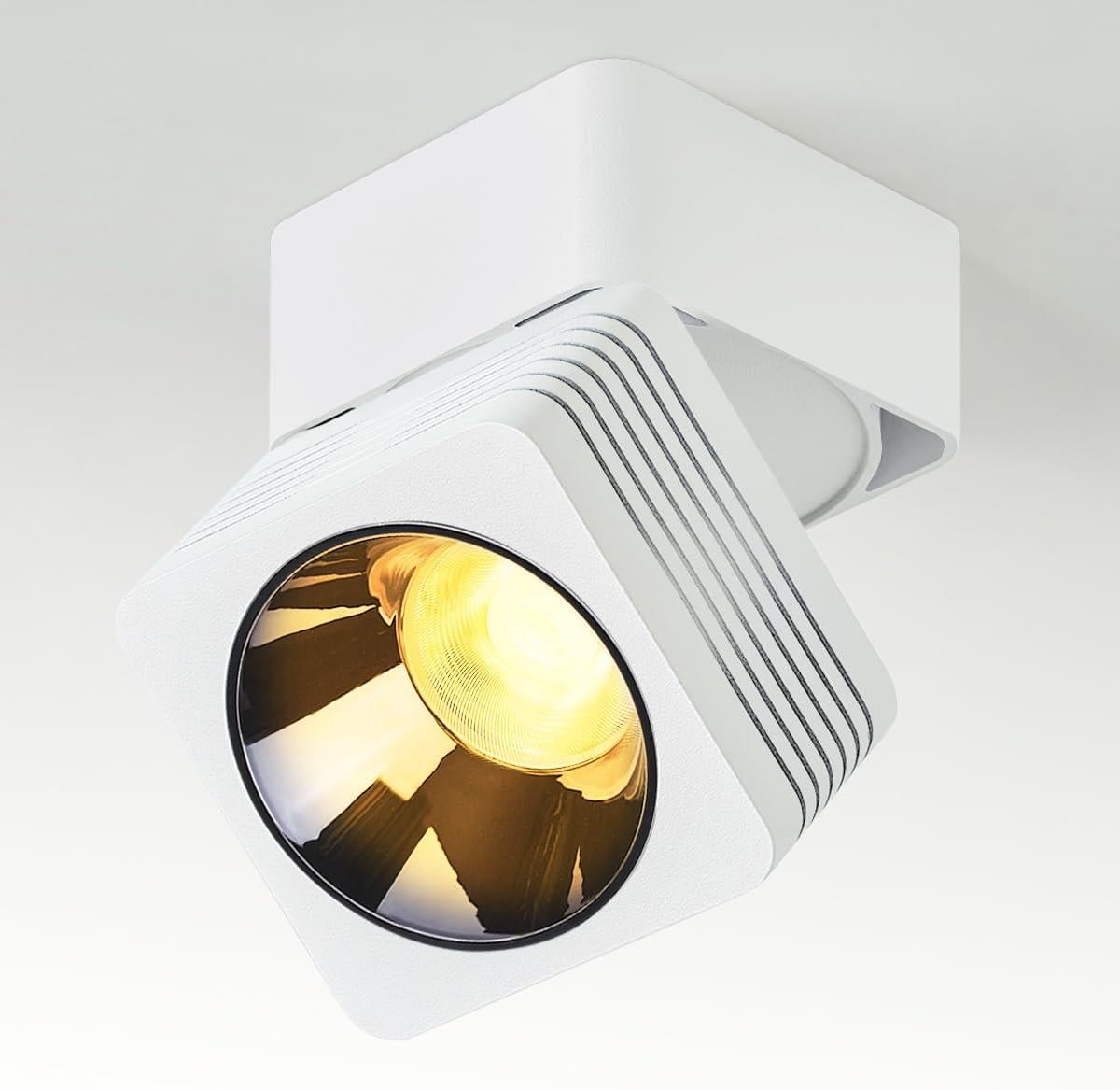 Светильник потолочный LED спот Budbuddy 12W 3000K регулируемый Белый