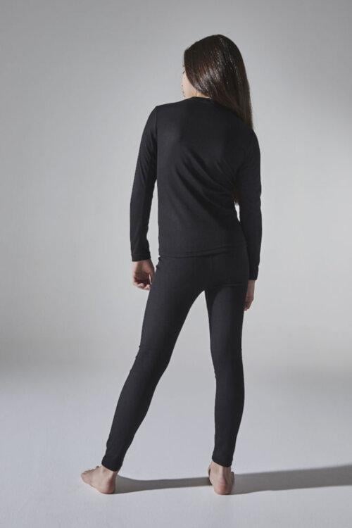 Комплект термобілизни CRAFT Core Warm Baselayer Set 1909712-999000 дитячий 146-152 см Black - фото 3