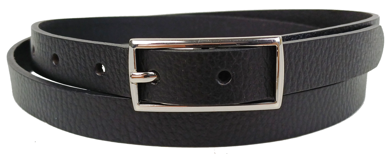 Ремень узкий женский UP2 Fashion Women Черный