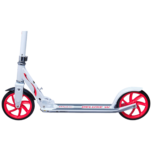 Самокат JD Bug Deluxe Scooter без амортизаторов 101x88 см White (1879191347) - фото 2