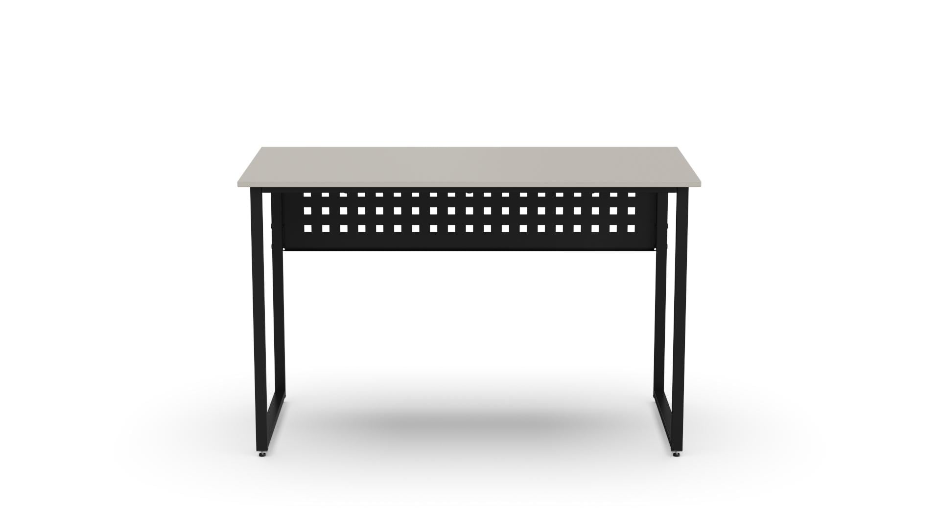 Стол письменный Ferrum-decor Майк металл/ДСП 16 мм 75x120x60 см Черный/Кашемир (FRD-108303)
