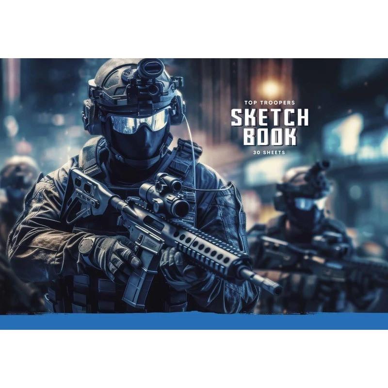 Альбом для малювання Школярик PB-GB-030-8521-1 склейка 30 арк. (RLT42704)