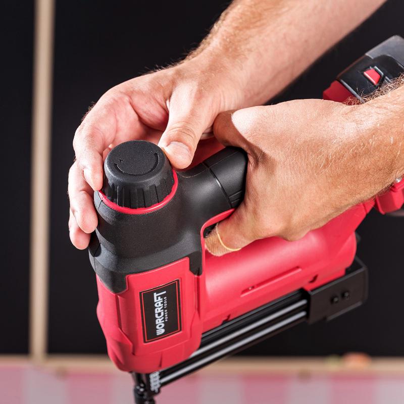 Степлер аккумуляторный комбинированный Worcraft CNS-S20Li с аккумулятором 4А и зарядным - фото 13