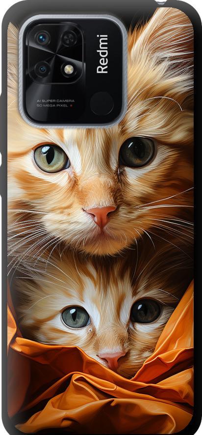 Чехол на Xiaomi Redmi 10C Котики 2 (5664b-2591-42517) Чехол на Xiaomi Redmi 10C Котики 2 (5664b-2591-42517)