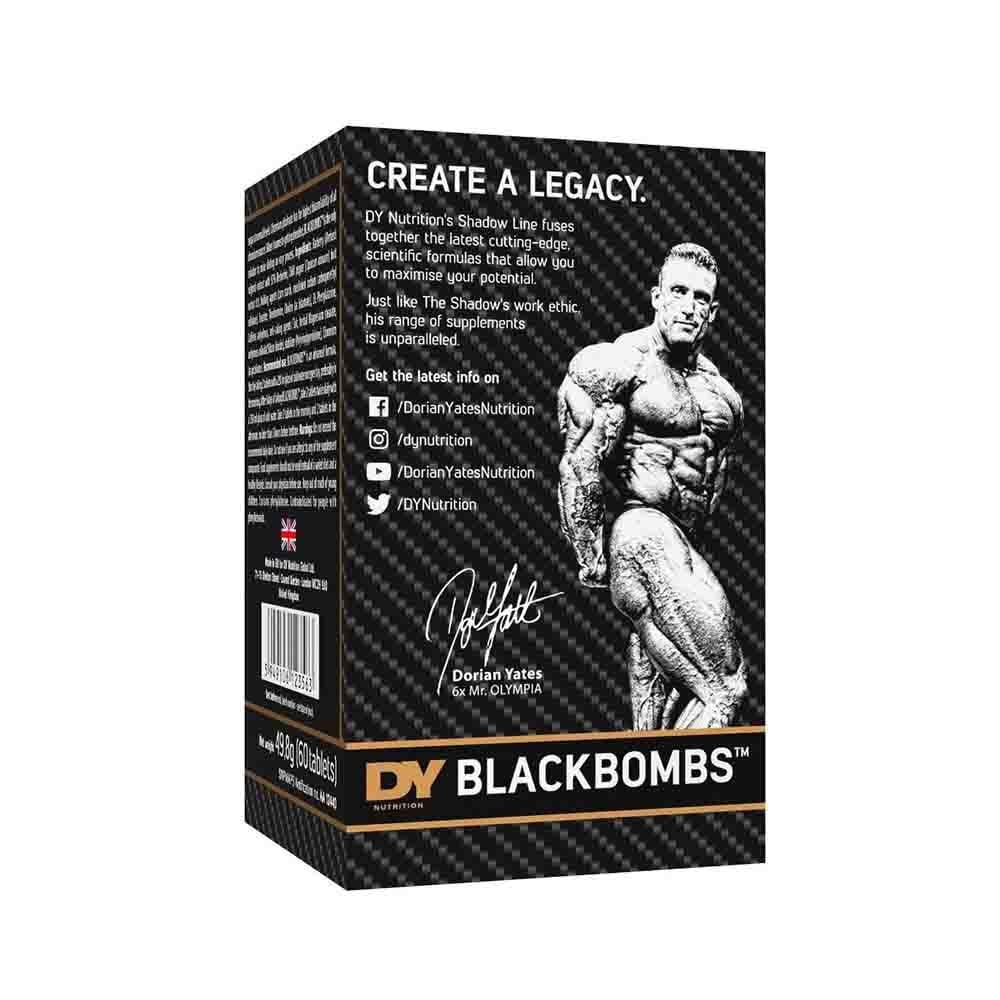 Жиросжигатель Dorian Yates Black Bombs 60 tabs