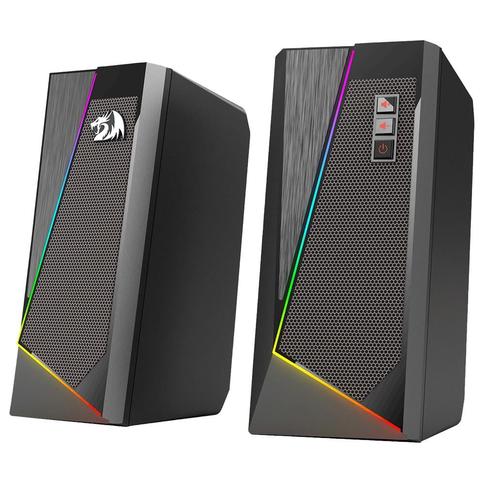 Колонки комп'ютерні Redragon Anvil GS520 2.0 6 Вт RMS USB 3,5 мм Black (77878)