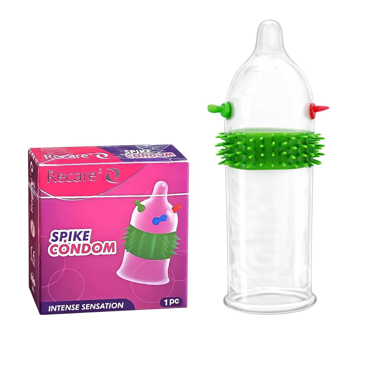 Набор презервативов с усиками Spike Condom Recare 6 шт. (27167008) - фото 7