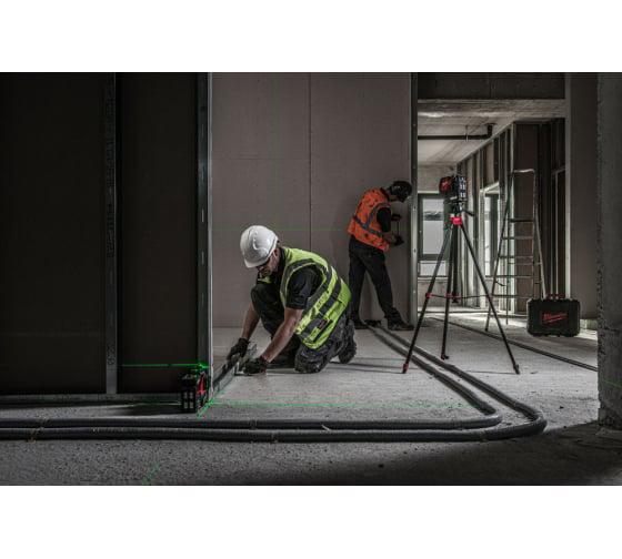 Аккумуляторный линейный лазерный нивелир Milwaukee L4 CLL-301C (4933478098) - фото 4 Аккумуляторный линейный лазерный нивелир Milwaukee L4 CLL-301C (4933478098) - фото 4