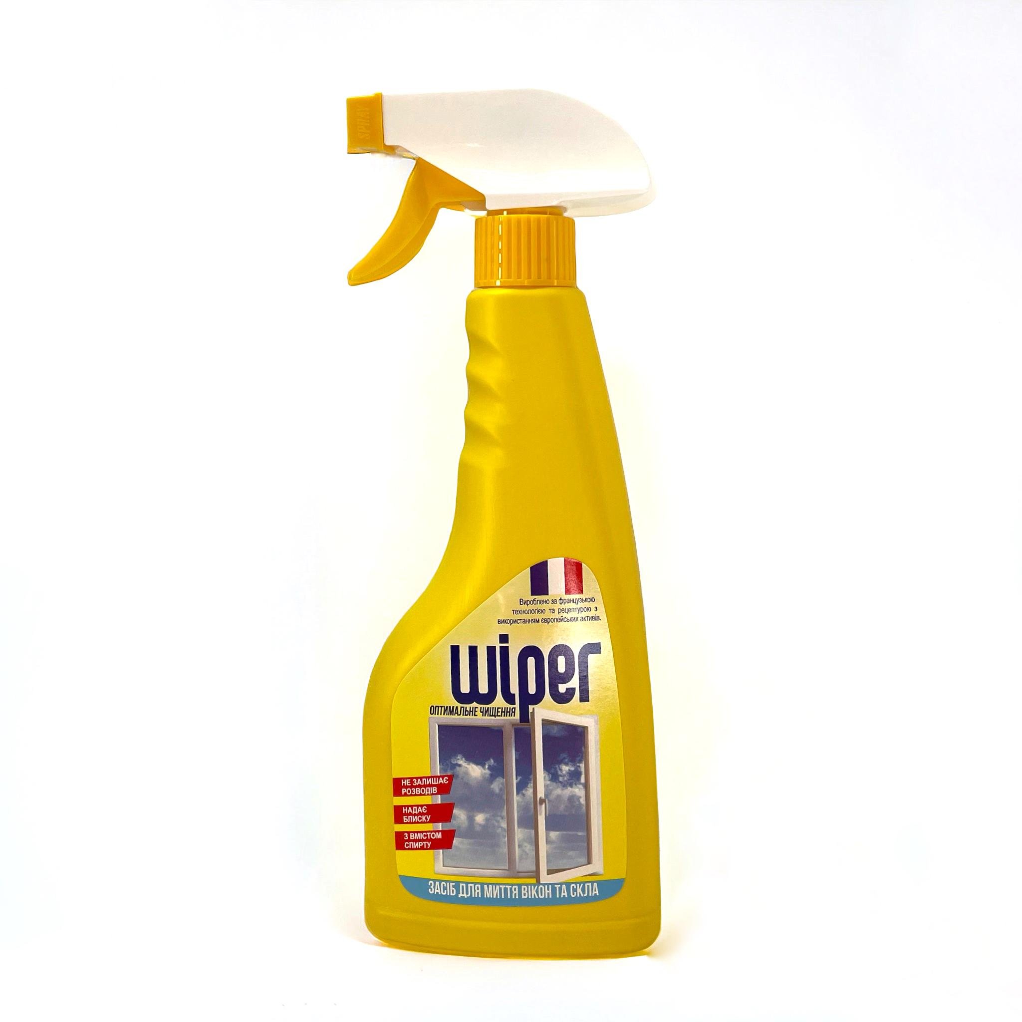 Засіб для миття скла Wiper Оптимальне очищення 0,5 л (1805)