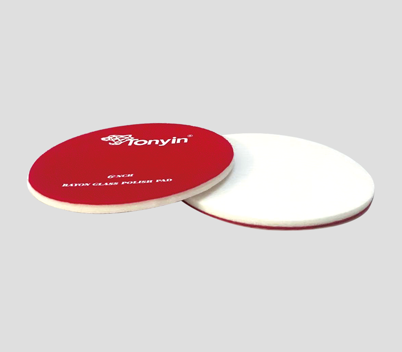 Круг для полірування скла Tonyin 3inchх10х6 glass polish pads (TP32A) - фото 1