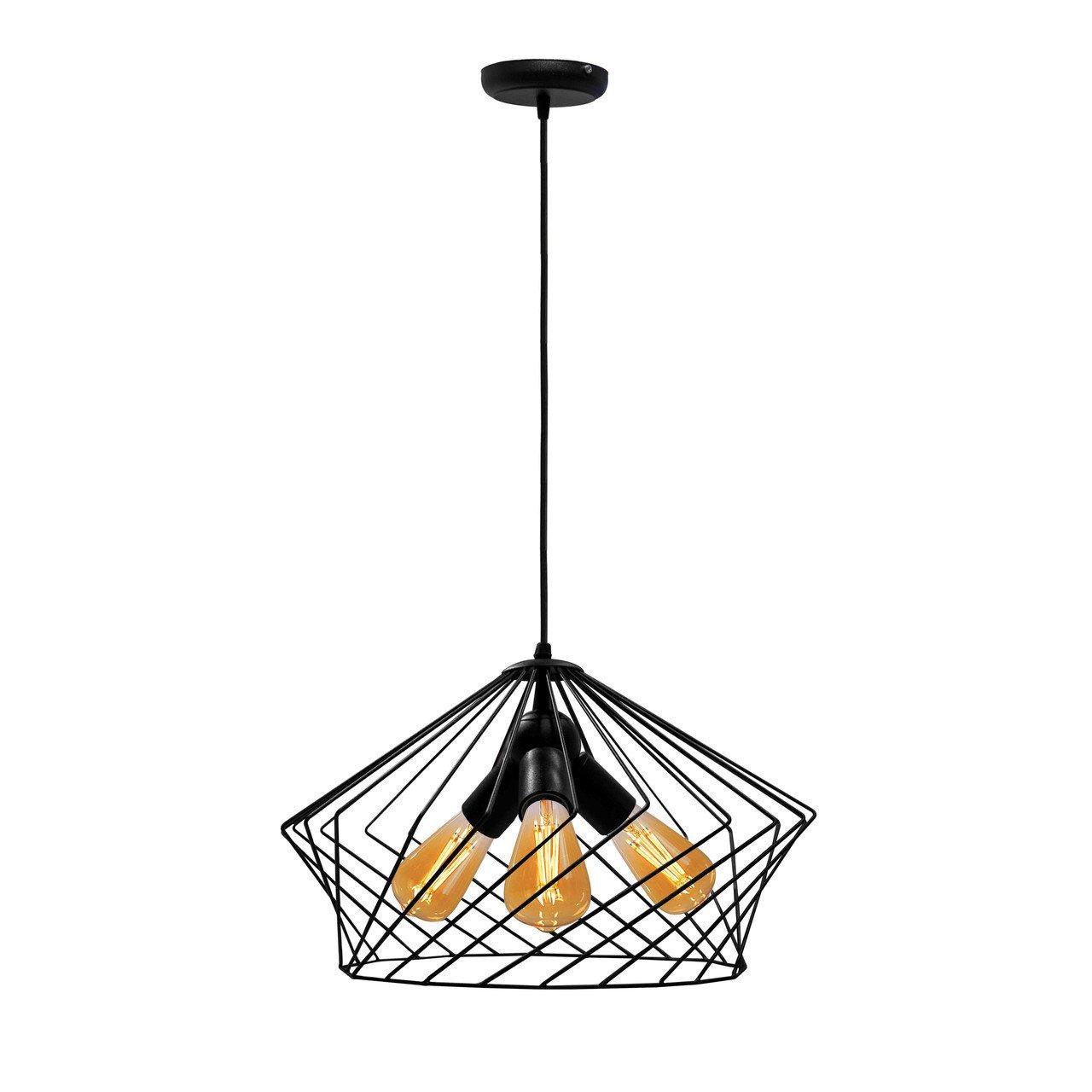 Подвесной светильник в стиле лофт MSK ELECTRIC Camelia NL 3329-3 на три лампы (6644d10f0d3b1a608a6c5e16)