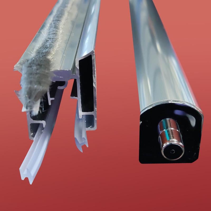 Душевая перегородка Koer SR SP03-30x200-TR-01 Walk-In прозрачное стекло Easy Clean 8 мм Хром (KR5399) - фото 2 Душевая перегородка Koer SR SP03-30x200-TR-01 Walk-In прозрачное стекло Easy Clean 8 мм Хром (KR5399) - фото 2