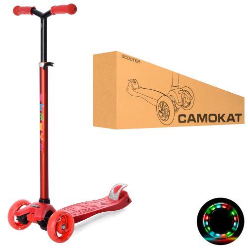 Самокат детский iTrike Maxi JR 3-060-22-R Красный - фото 2