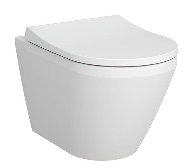 Унитаз подвесной VitrA Integra Rim Ex с сиденьем Slim Soft Close (88-7041B003-7205)