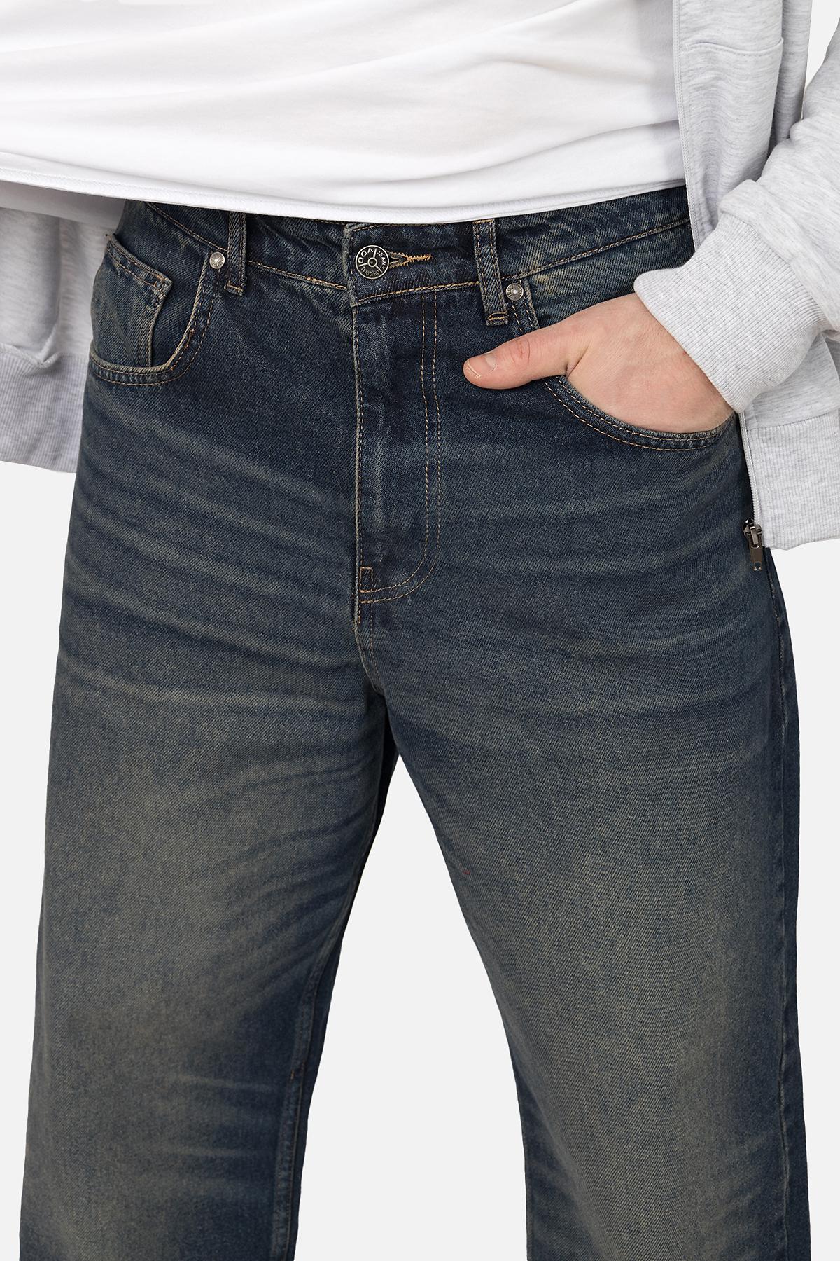 Джинсы мужские Baggy ЦБ-00270113 W31 Темно-синий (SKT001045490) - фото 2