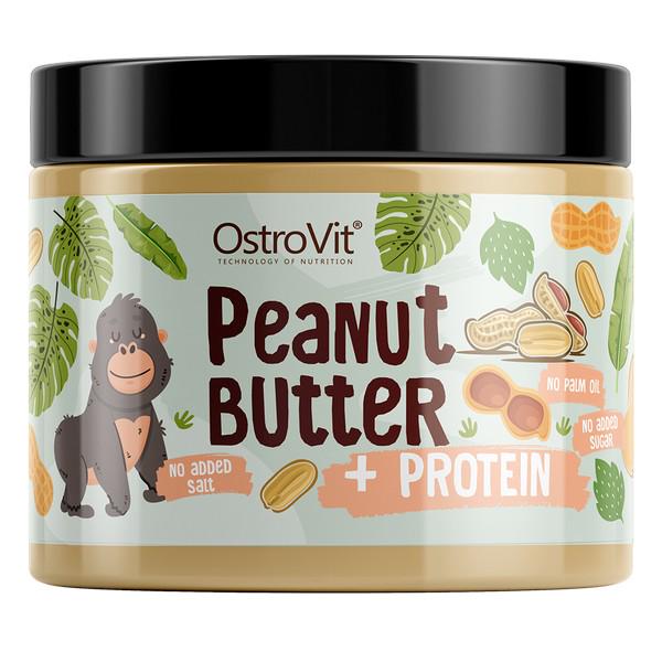 Арахисовая паста OstroVit Peanut Butter with Protein 500 г
