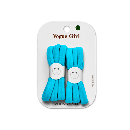 Набор резинок для волос Stenson 6 шт. Cyan (WW02402)