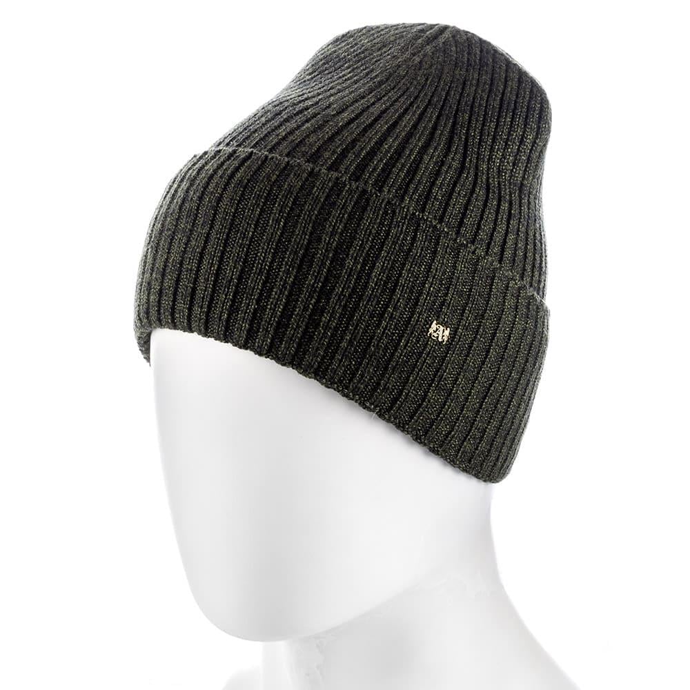 Шапка чоловіча Actrics MH787 з манжетом на флісовій підкладці Хакі/Муліне