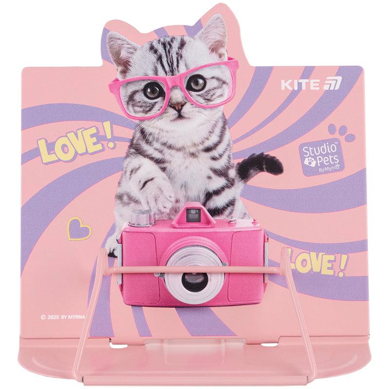 Подставка для книг металлическая KITE Studio Pets (SP25-392)