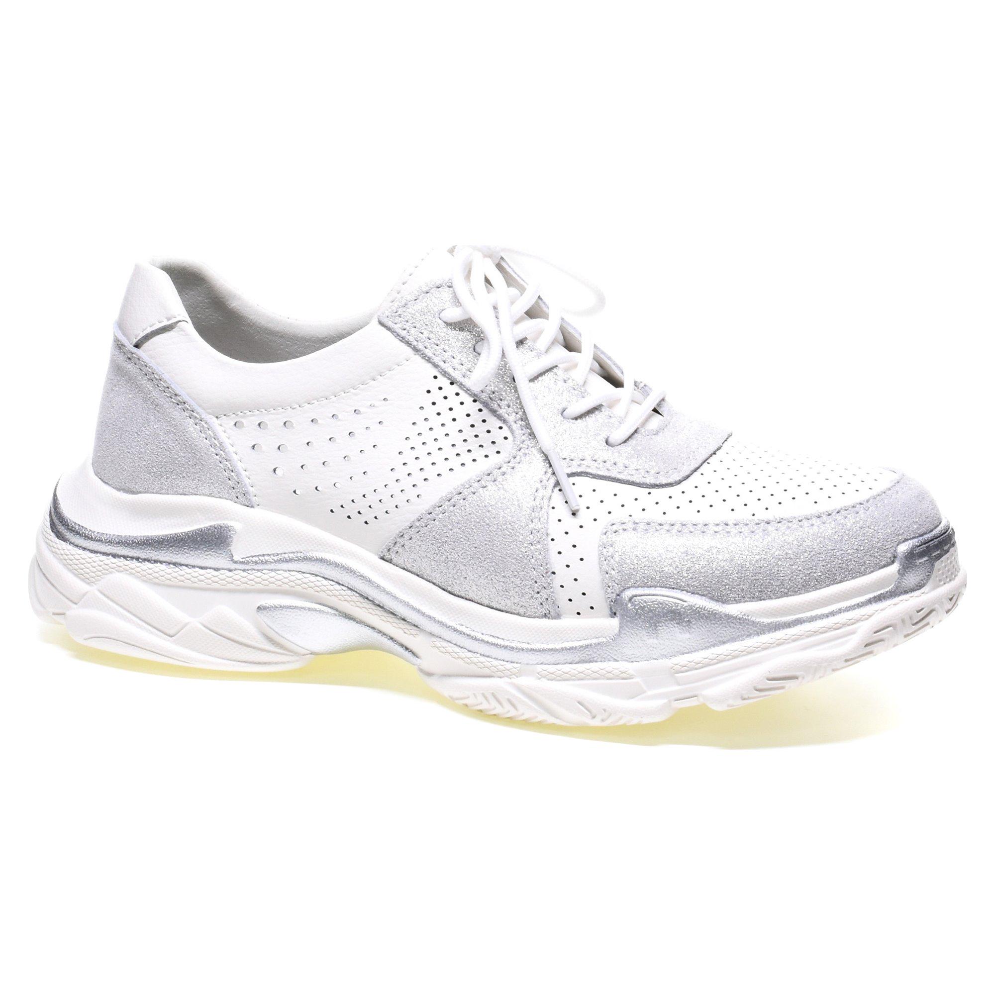 Кроссовки женские Soledo р. 36 Белый/Серебряный (088970-36)