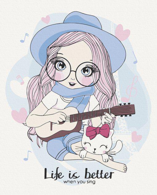 Картина по номерам ART CRAFT Жизнь прекрасна 30х38 см (10240-АС)