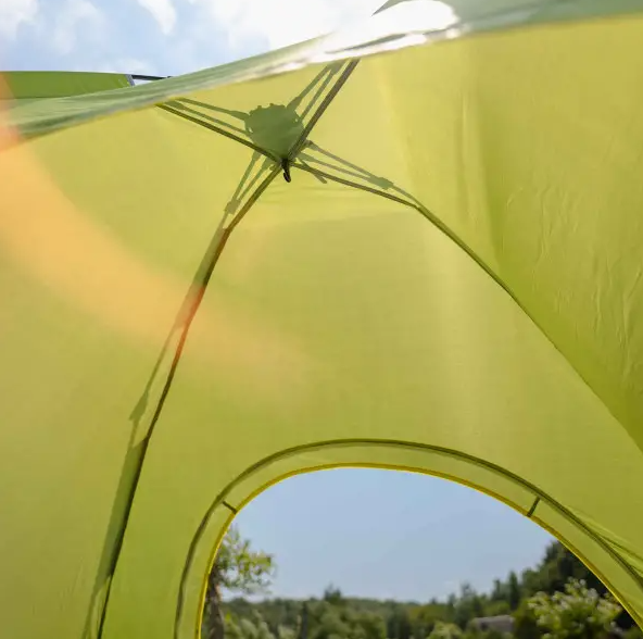 Намет туристичний двомісний 200х200х140 см Зелений (LU-019M) - фото 6