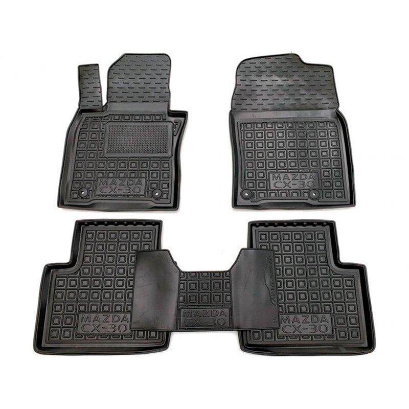 Коврики в салон Avto-Gumm Mazda CX-30 I 19- Черный (11792)