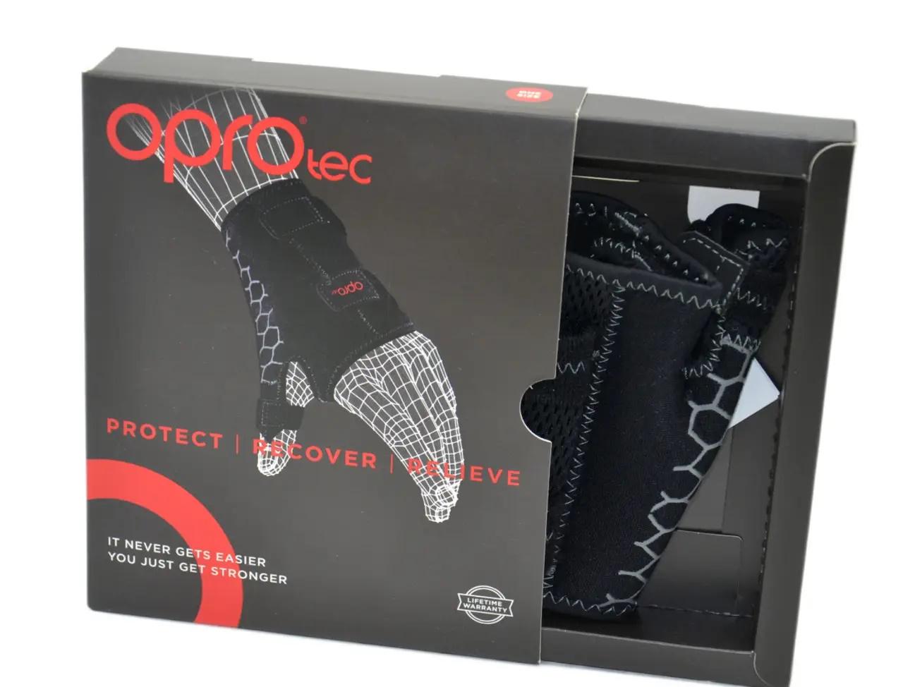 Напульсник на запястье OPROtec Wrist&Thumb Support OSFM TEC5751-OSFM Черный (62-68-TEC5751-OSFM) - фото 6