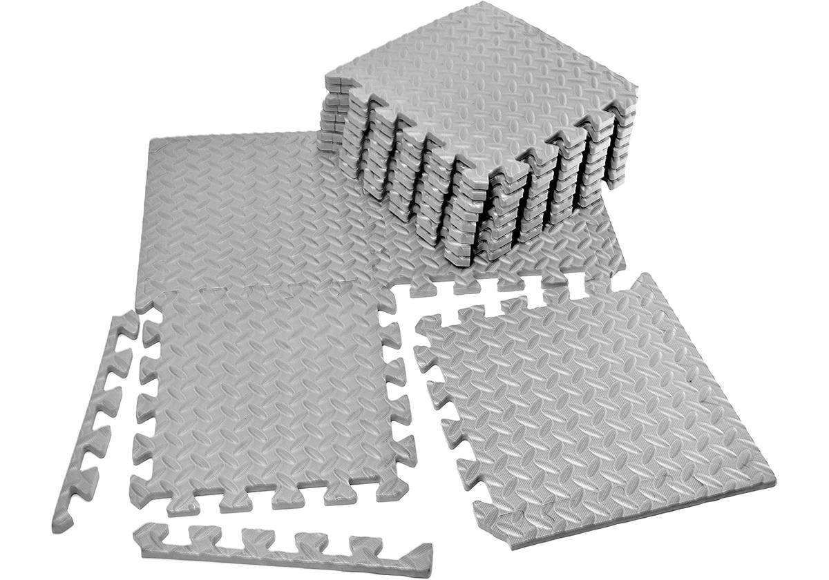 Татами мат EasyFit ласточкин хвост 8 шт. 30х30х1 см Серый (EF-1950-30-GY) - фото 3 Татами мат EasyFit ласточкин хвост 8 шт. 30х30х1 см Серый (EF-1950-30-GY) - фото 3